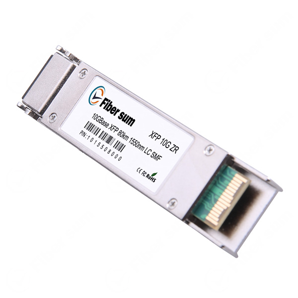 Brocade 10G-XFP-ZR Compatible 10GBase-ZR 80km (49.7 mi) 1550nm LC SMF DOM 10 Gigabit XFP Transceivers